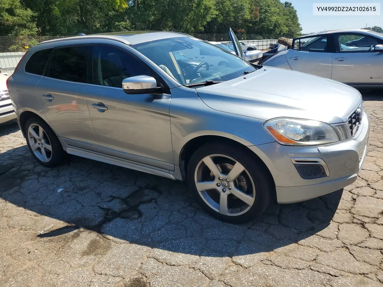 2010 VOLVO XC60 VIN YV4992DZ2A2102615 — фото 4