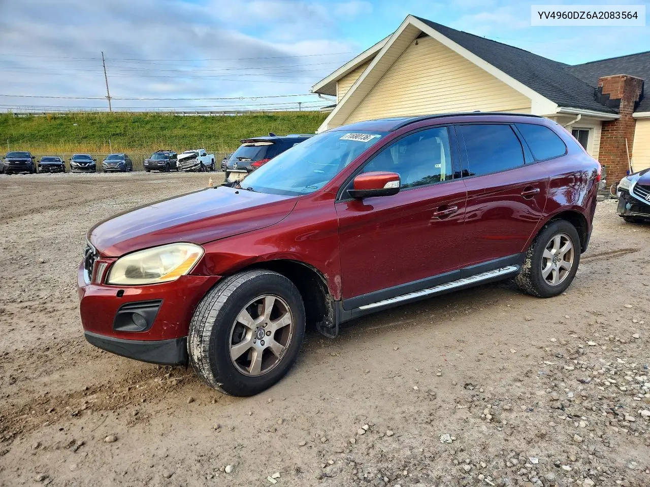 VOLVO XC60 2010, VIN YV4960DZ6A2083564