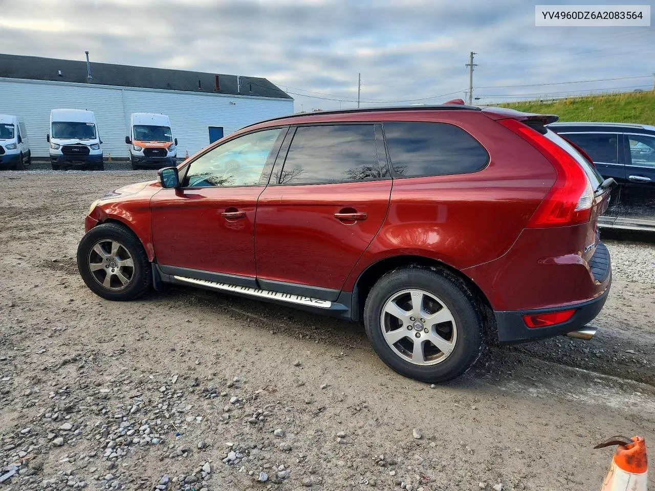 2010 VOLVO XC60 VIN YV4960DZ6A2083564 — фото 2