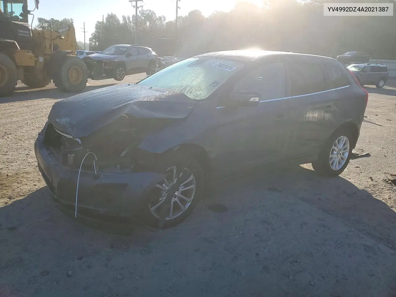 VOLVO XC60 2010, VIN YV4992DZ4A2021387