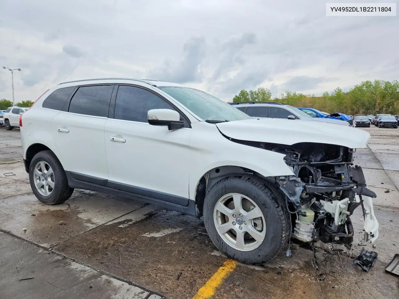 2011 VOLVO XC60 VIN YV4952DL1B2211804 — фото 4