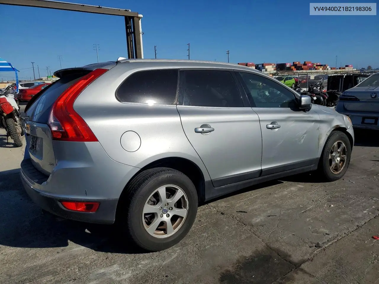 2011 VOLVO XC60 VIN YV4940DZ1B2198306 — фото 3