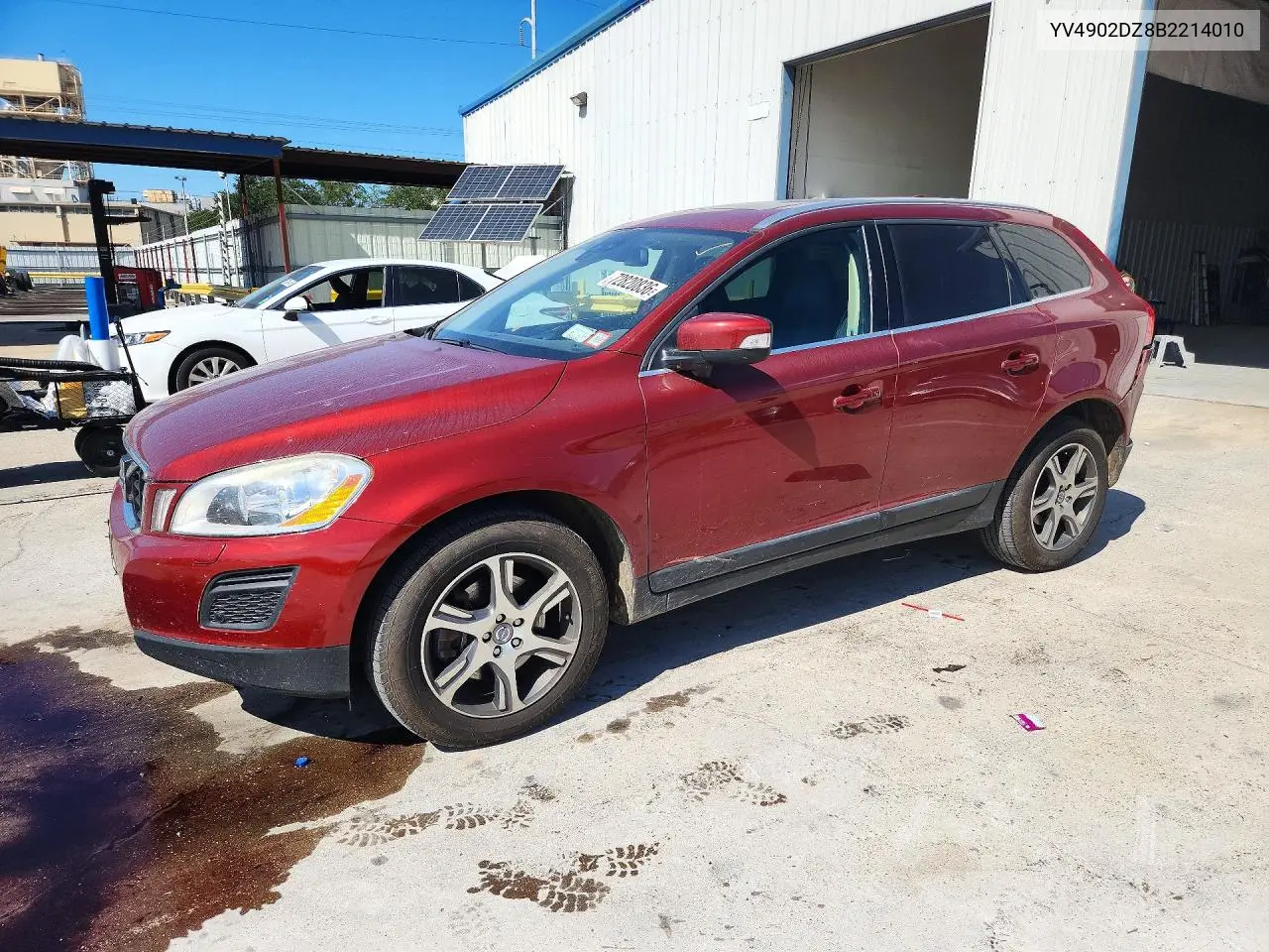 VOLVO XC60 2011, VIN YV4902DZ8B2214010