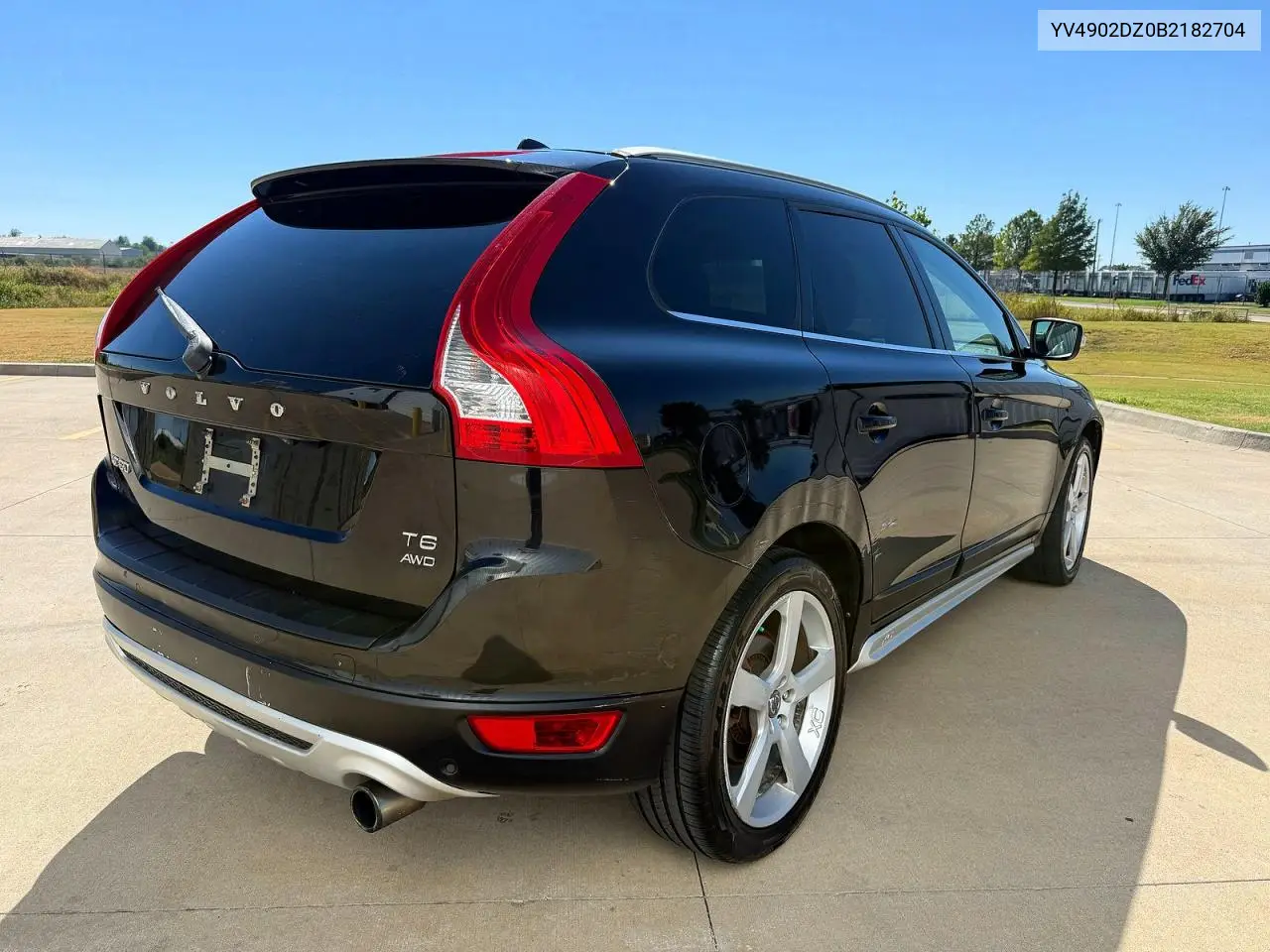 2011 VOLVO XC60 VIN YV4902DZ0B2182704 — фото 4