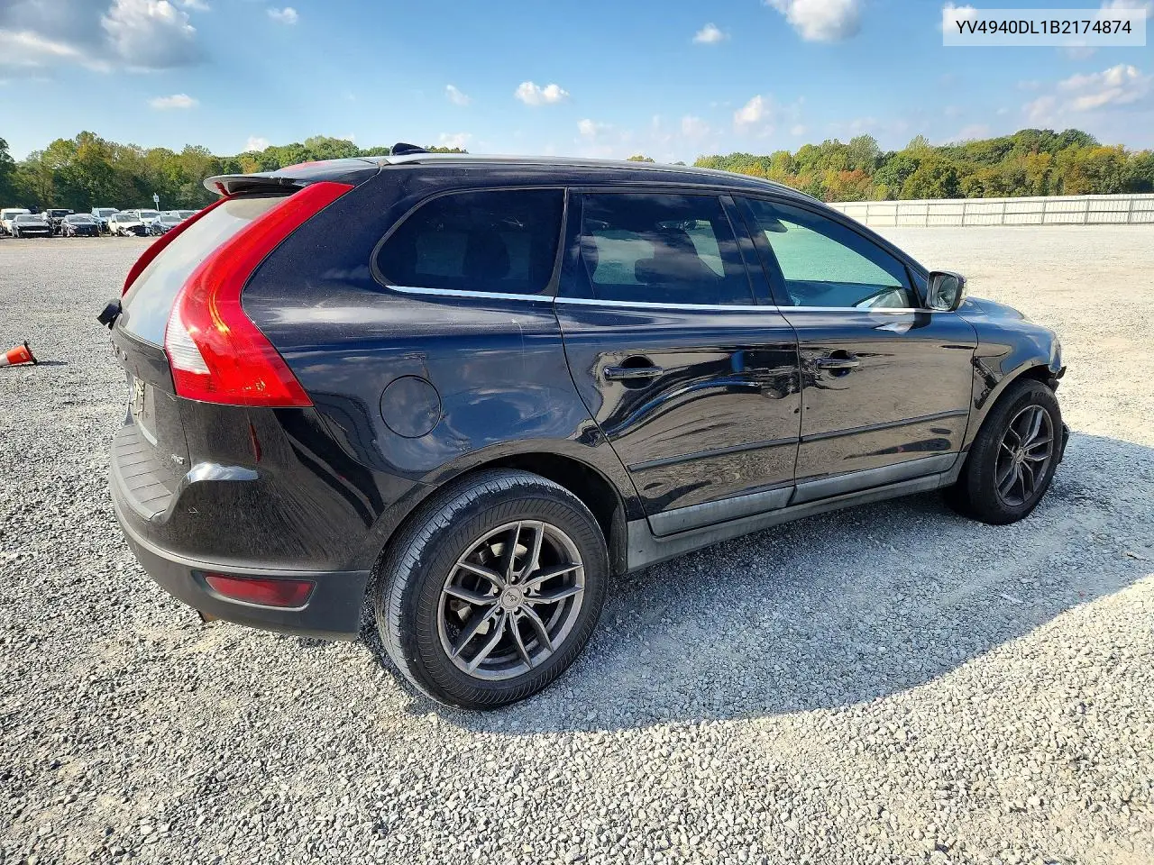 2011 VOLVO XC60 VIN YV4940DL1B2174874 — фото 3