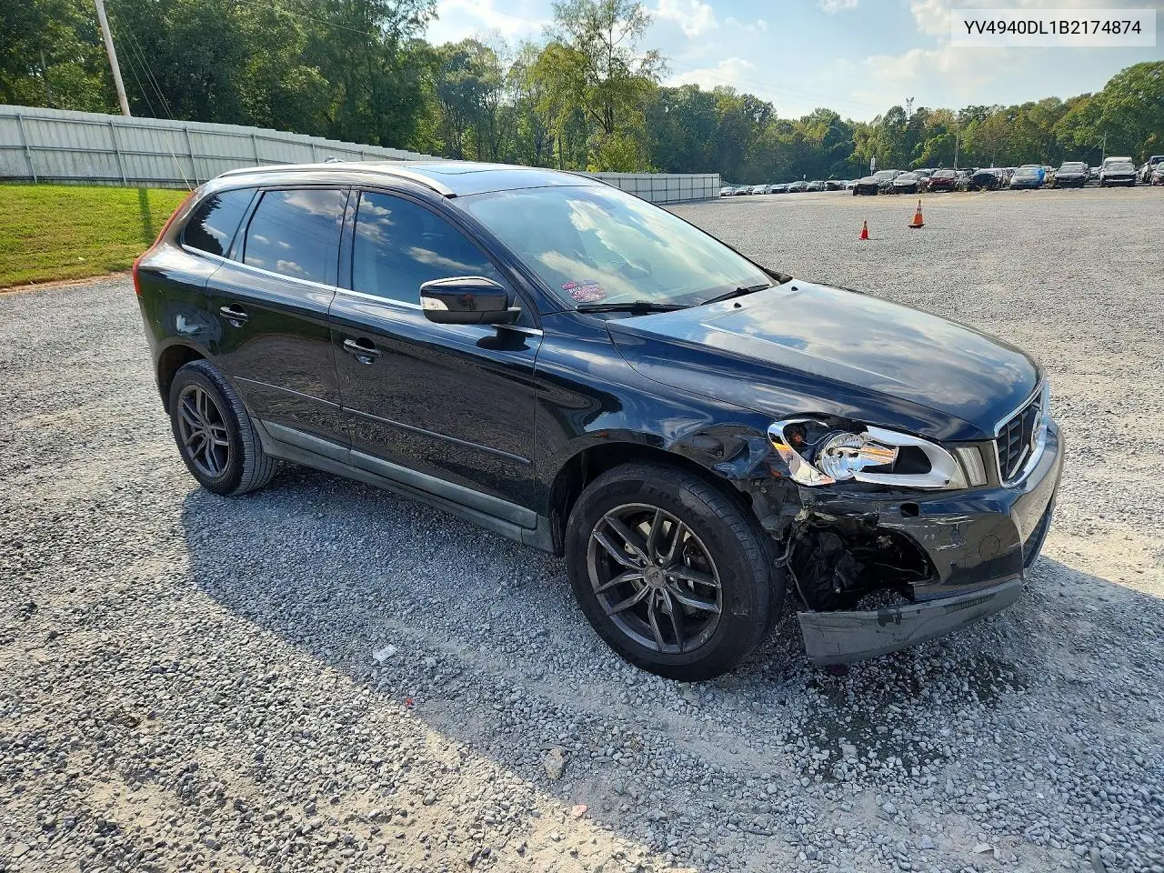2011 VOLVO XC60 VIN YV4940DL1B2174874 — фото 4