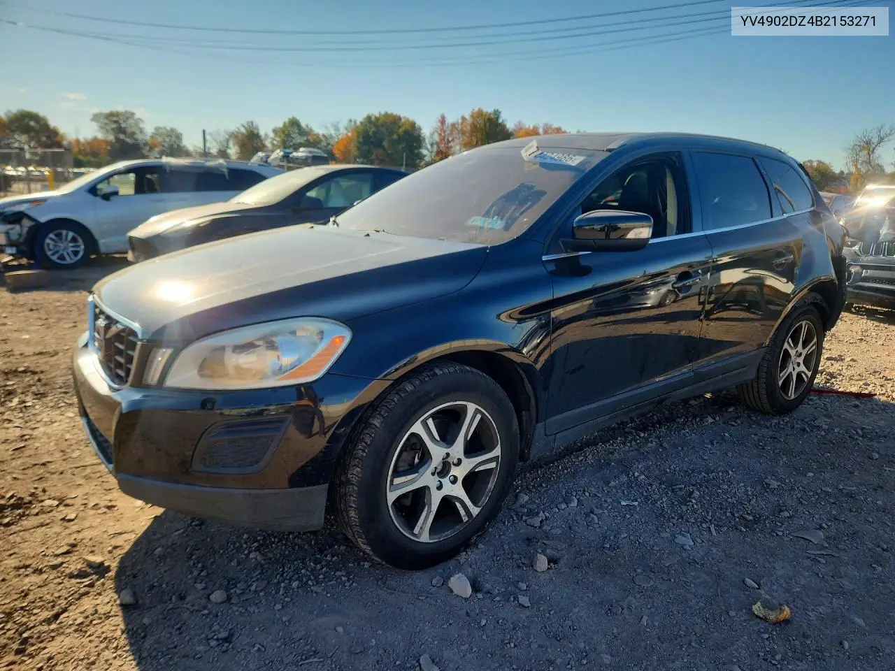 VOLVO XC60 2011, VIN YV4902DZ4B2153271