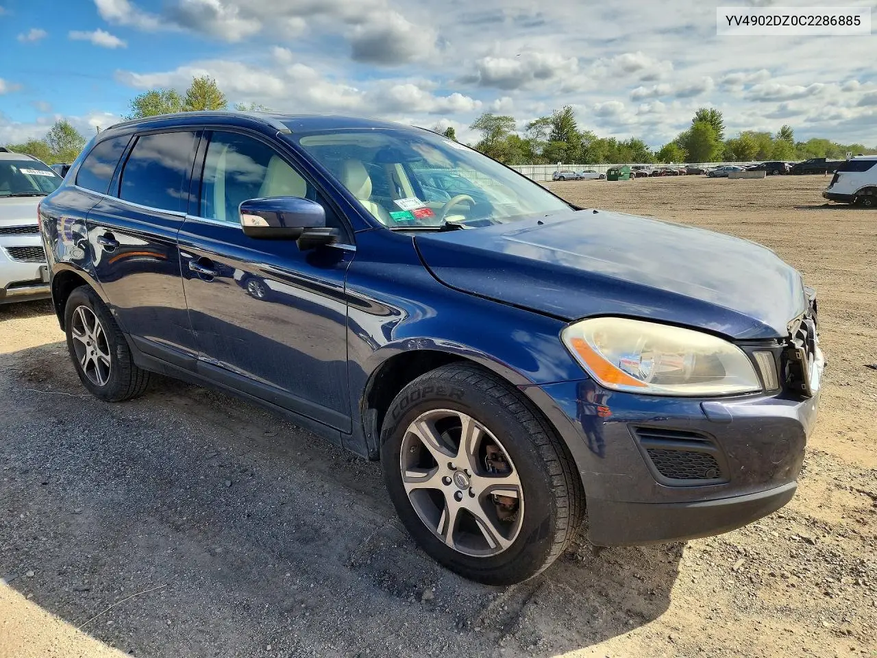 2012 VOLVO XC60 VIN YV4902DZ0C2286885 — фото 4