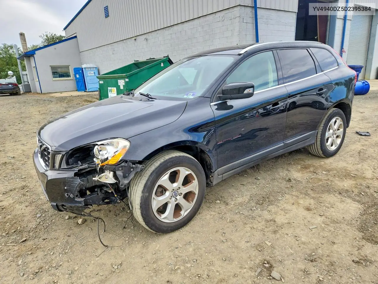 VOLVO XC60 2013, VIN YV4940DZ5D2395384