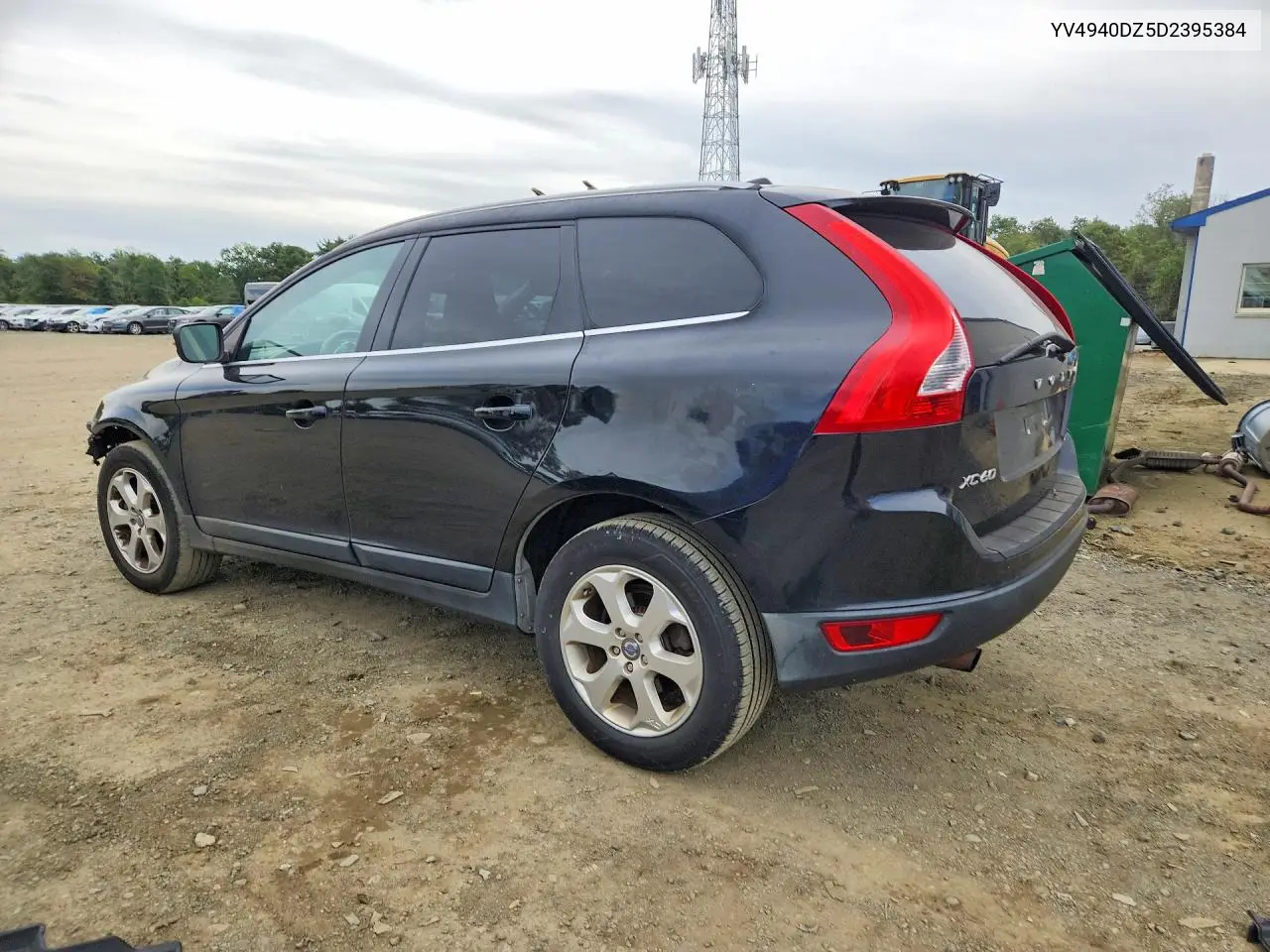 2013 VOLVO XC60 VIN YV4940DZ5D2395384 — фото 2