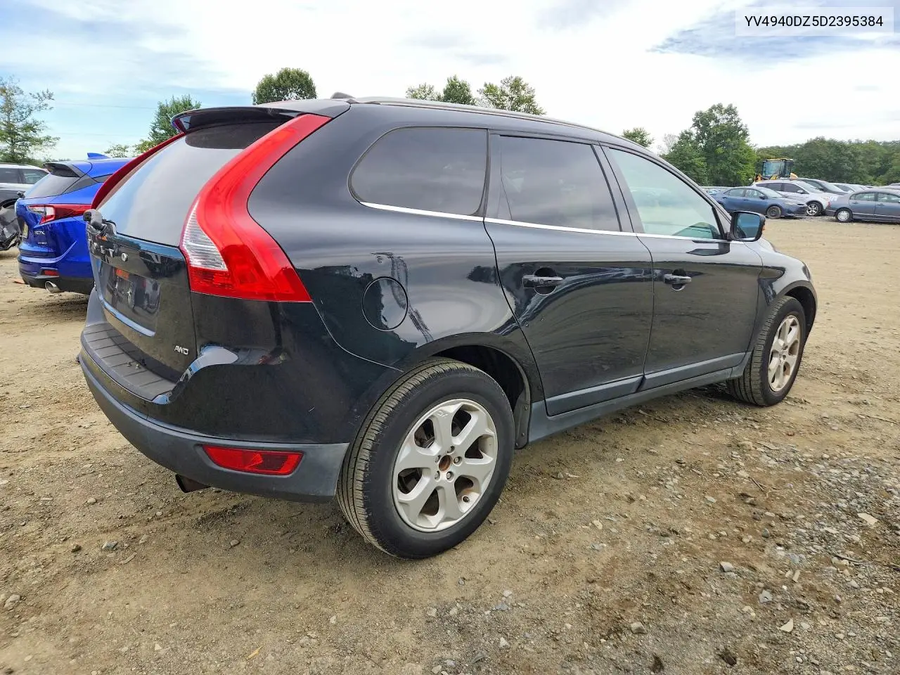 2013 VOLVO XC60 VIN YV4940DZ5D2395384 — фото 3
