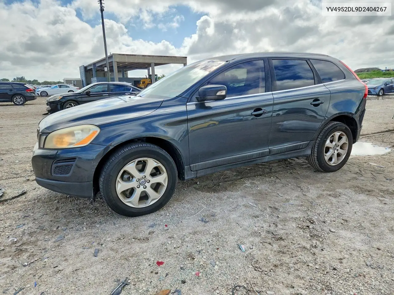 VOLVO XC60 2013, VIN YV4952DL9D2404267