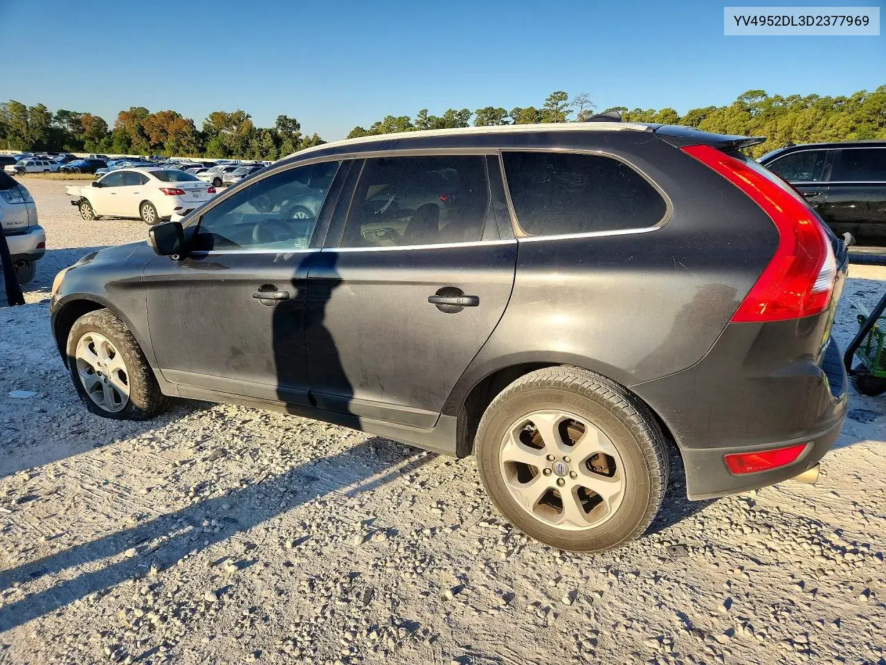 2013 VOLVO XC60 VIN YV4952DL3D2377969 — фото 2