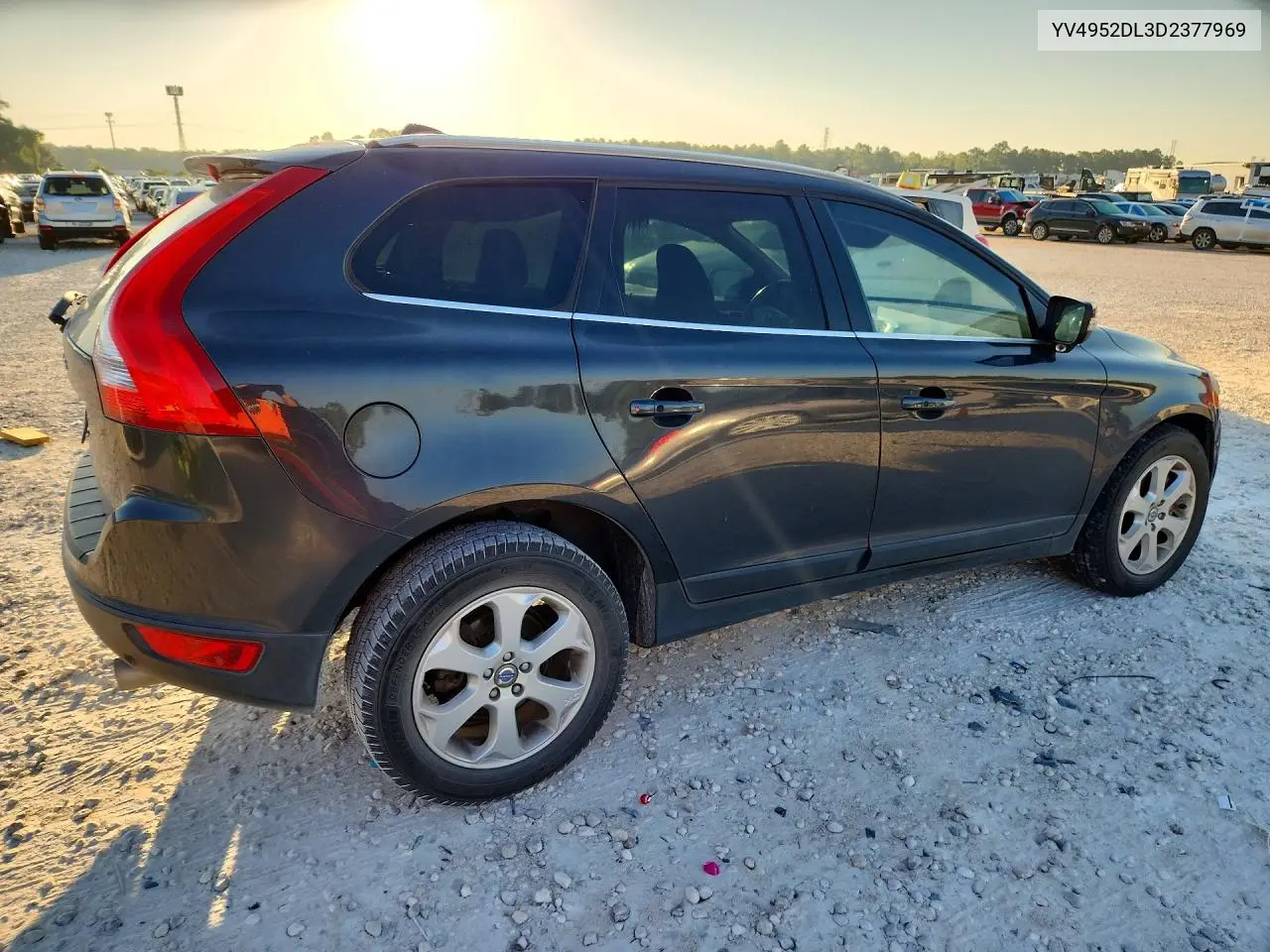2013 VOLVO XC60 VIN YV4952DL3D2377969 — фото 3
