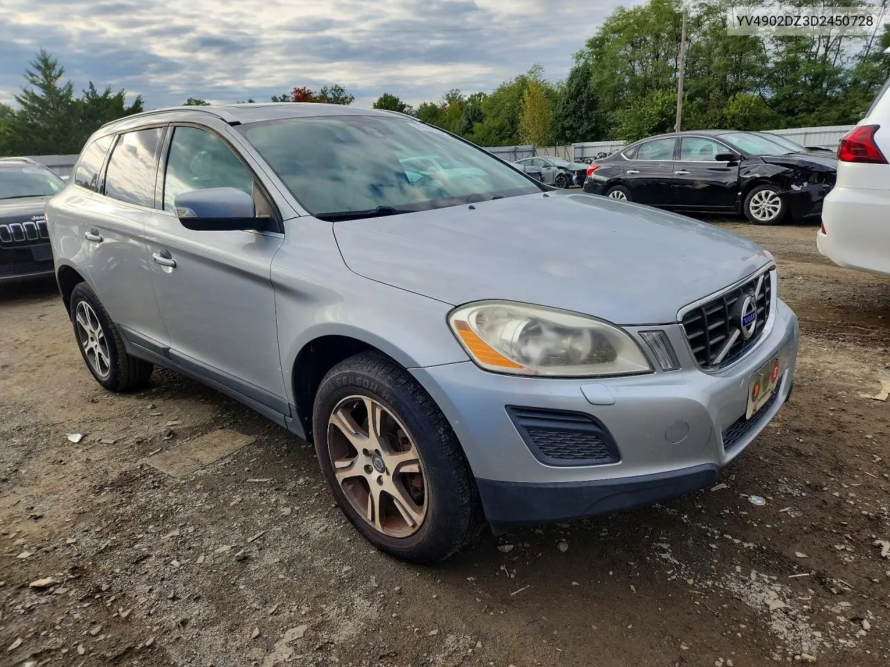 2013 VOLVO XC60 VIN YV4902DZ3D2450728 — фото 4