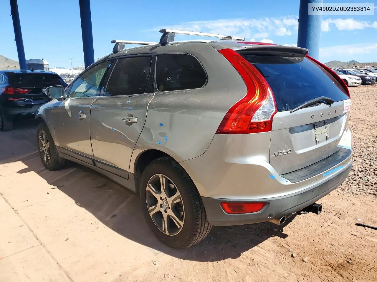 2013 VOLVO XC60 VIN YV4902DZ0D2383814 — фото 2