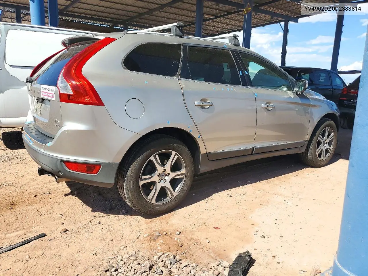 2013 VOLVO XC60 VIN YV4902DZ0D2383814 — фото 3