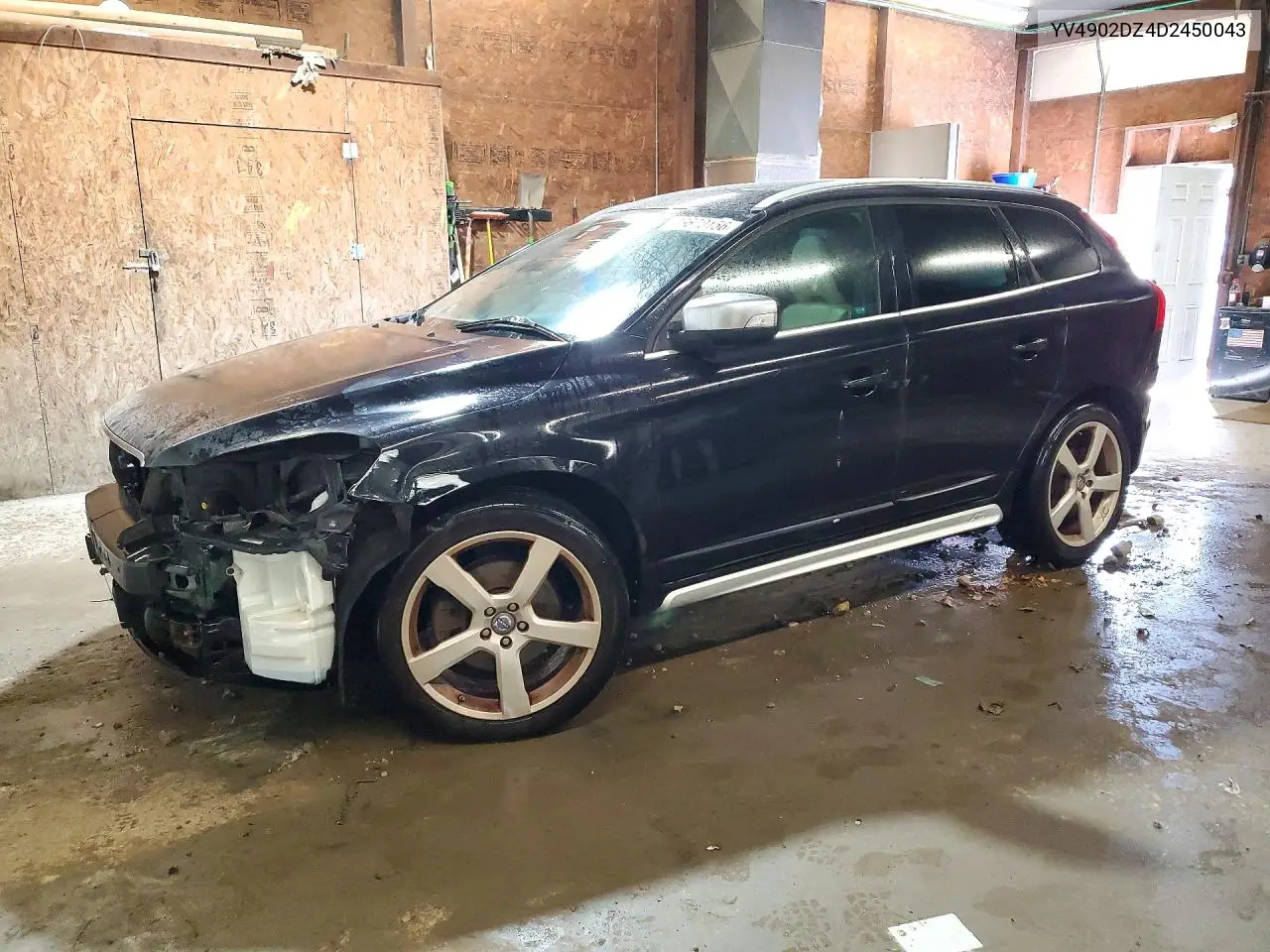 VOLVO XC60 2013, VIN YV4902DZ4D2450043