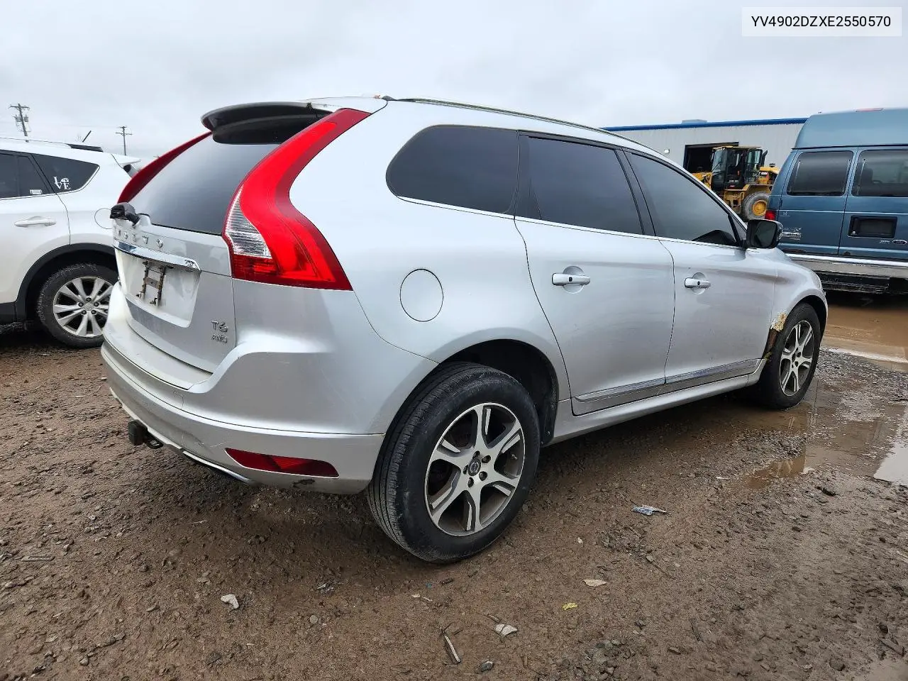 2014 VOLVO XC60 VIN YV4902DZXE2550570 — фото 3