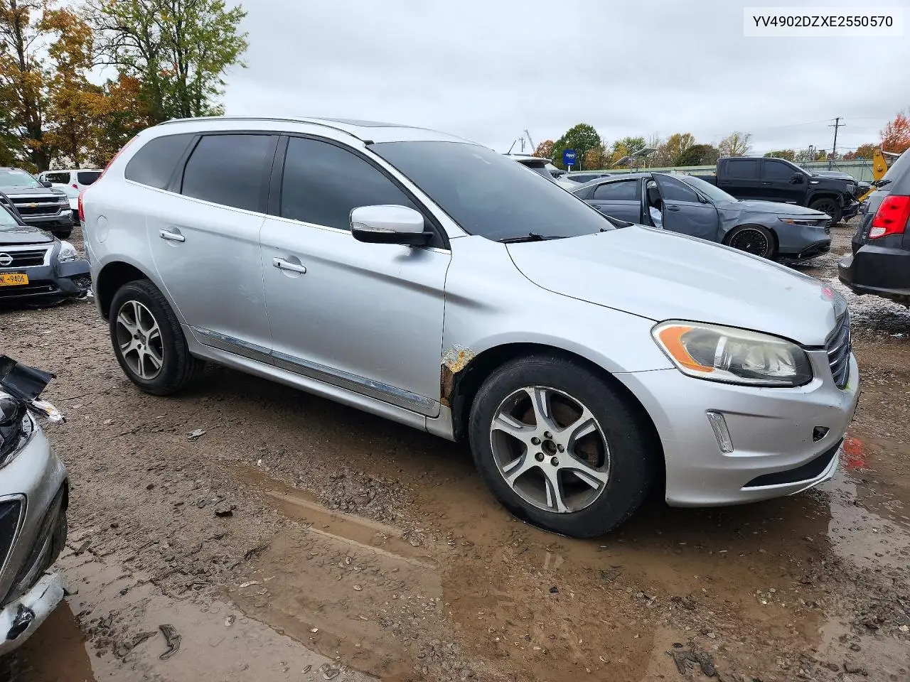 2014 VOLVO XC60 VIN YV4902DZXE2550570 — фото 4