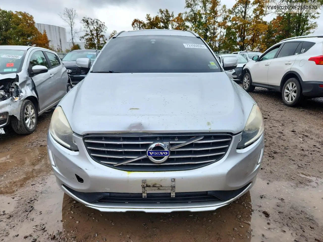 2014 VOLVO XC60 VIN YV4902DZXE2550570 — фото 5