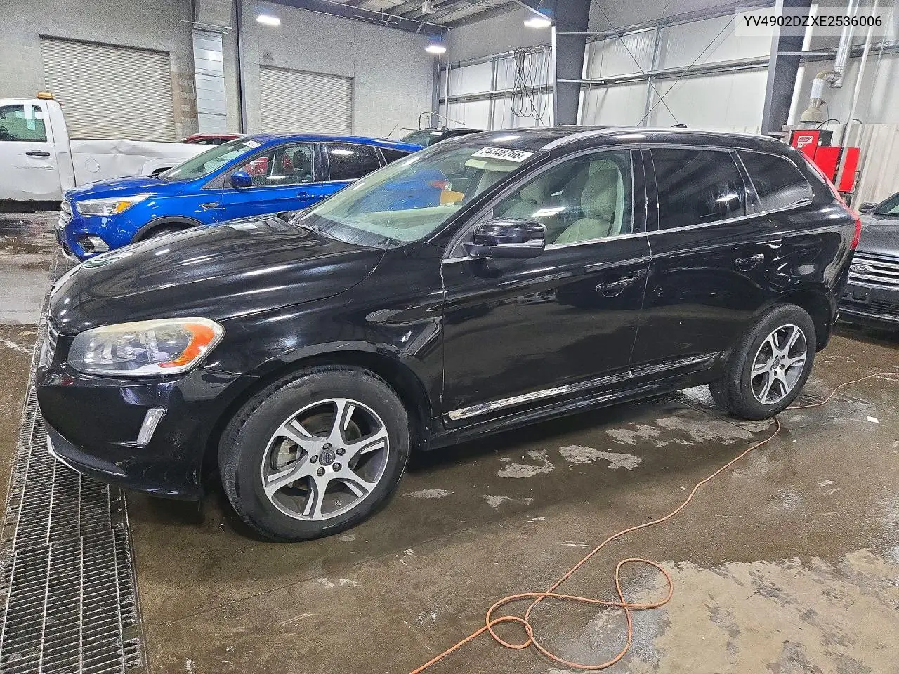VOLVO XC60 2014, VIN YV4902DZXE2536006