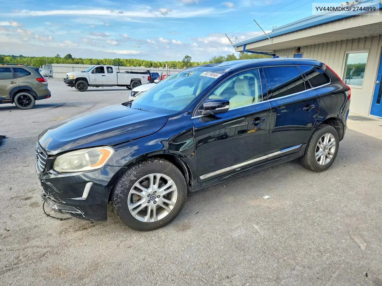 VOLVO XC60 2015, VIN YV440MDK5F2744899