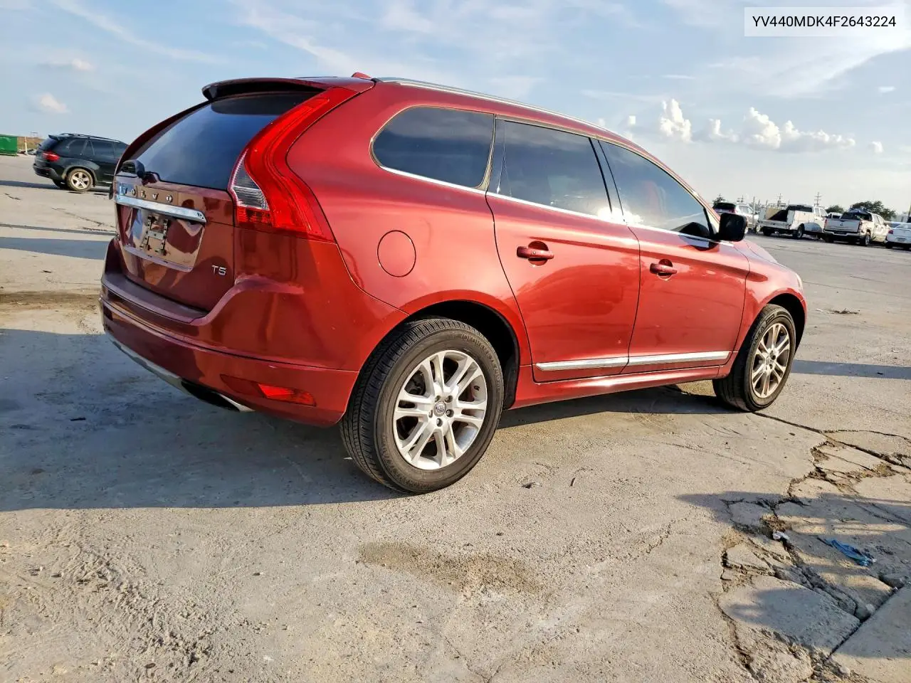 2015 VOLVO XC60 VIN YV440MDK4F2643224 — фото 3