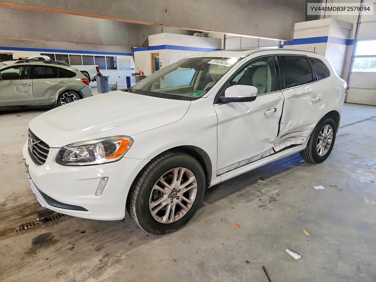 VOLVO XC60 2015, VIN YV440MDB3F2579094