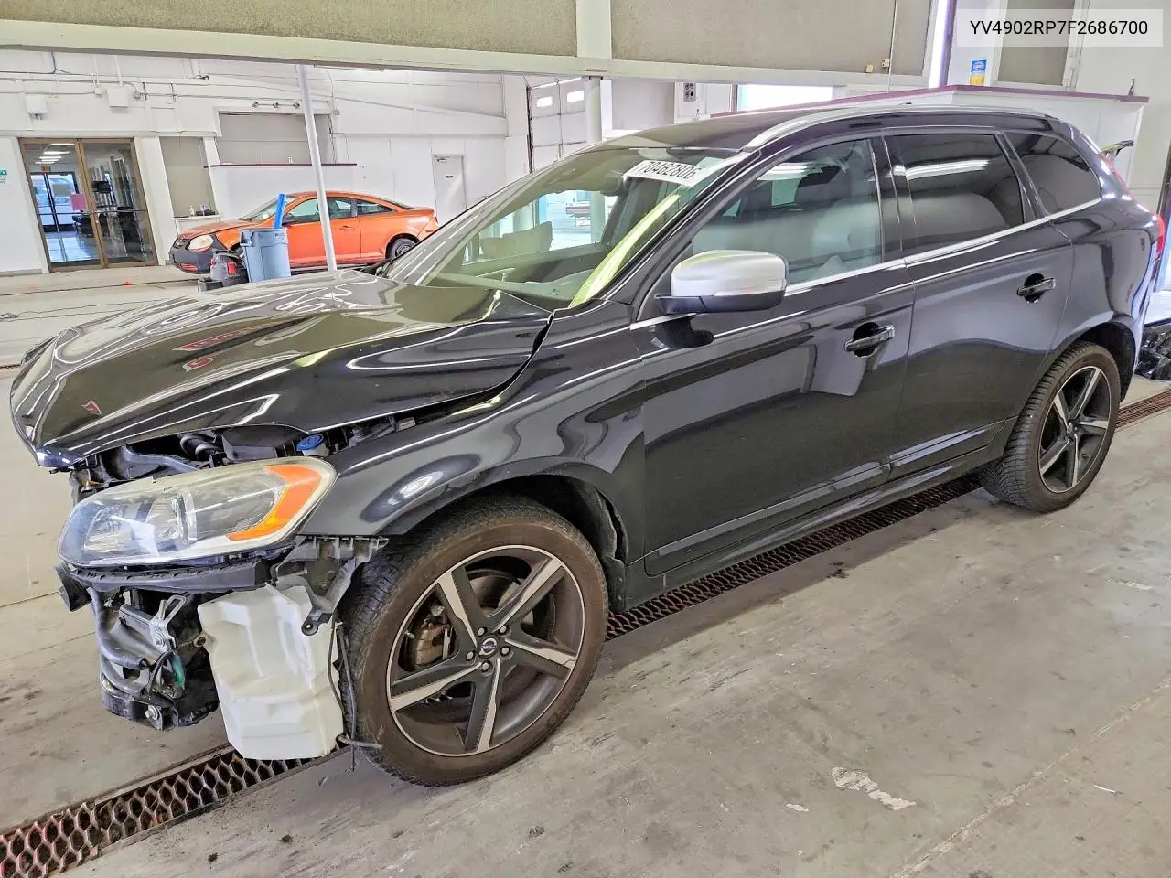 VOLVO XC60 2015, VIN YV4902RP7F2686700