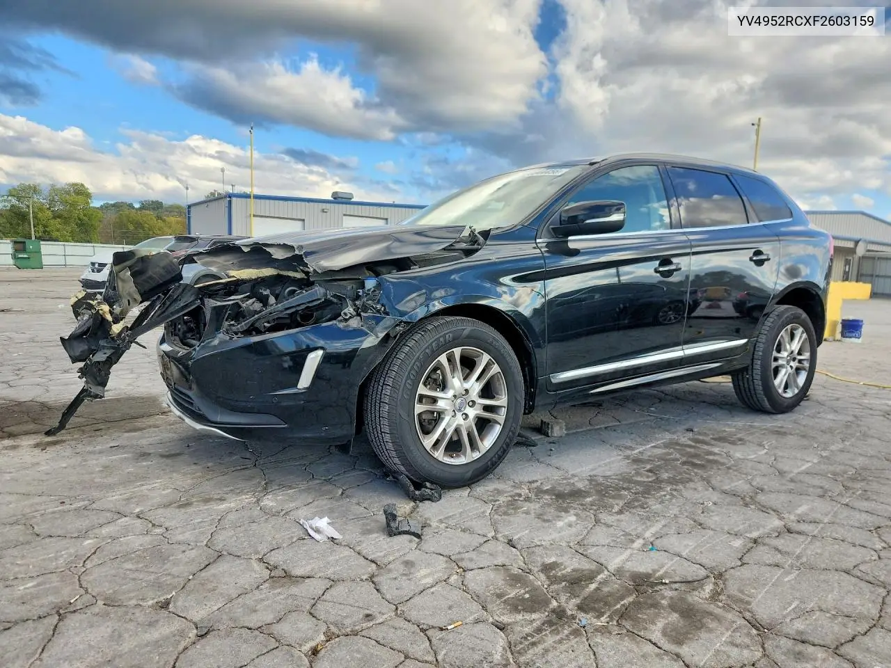 VOLVO XC60 2015, VIN YV4952RCXF2603159