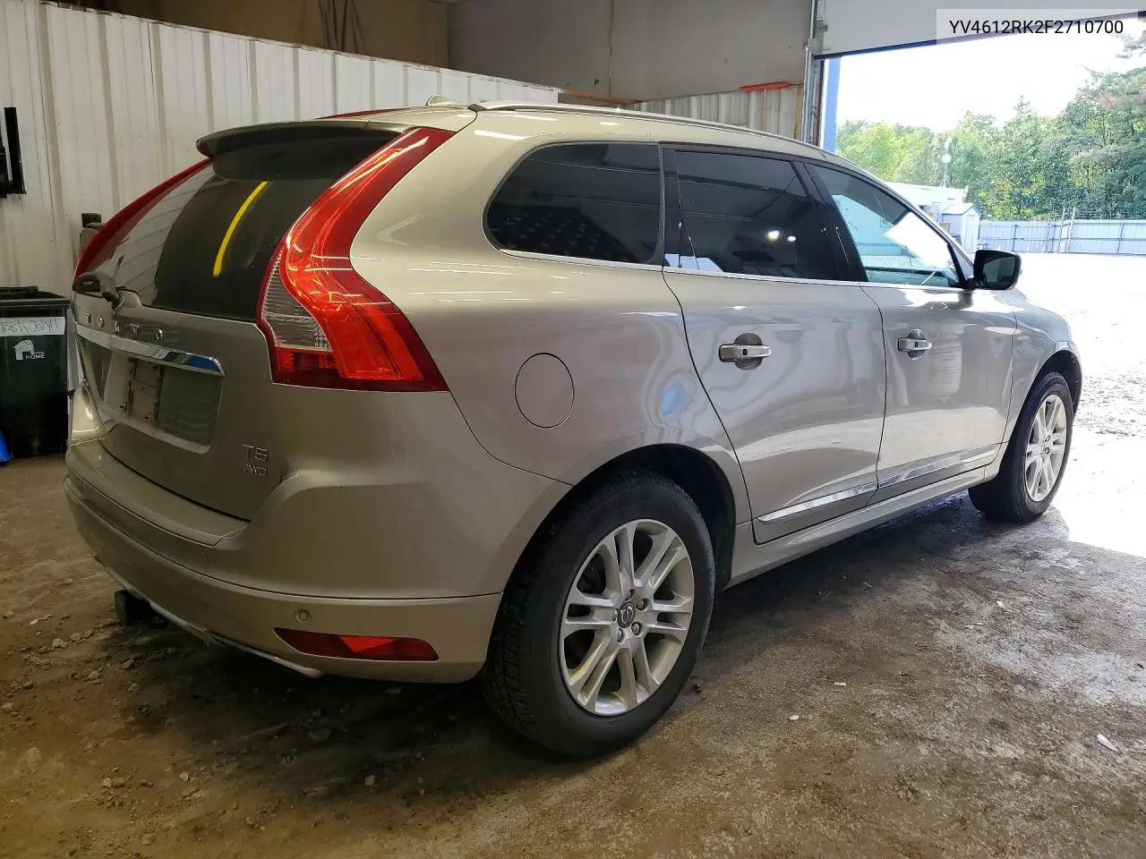 2015 VOLVO XC60 VIN YV4612RK2F2710700 — фото 3