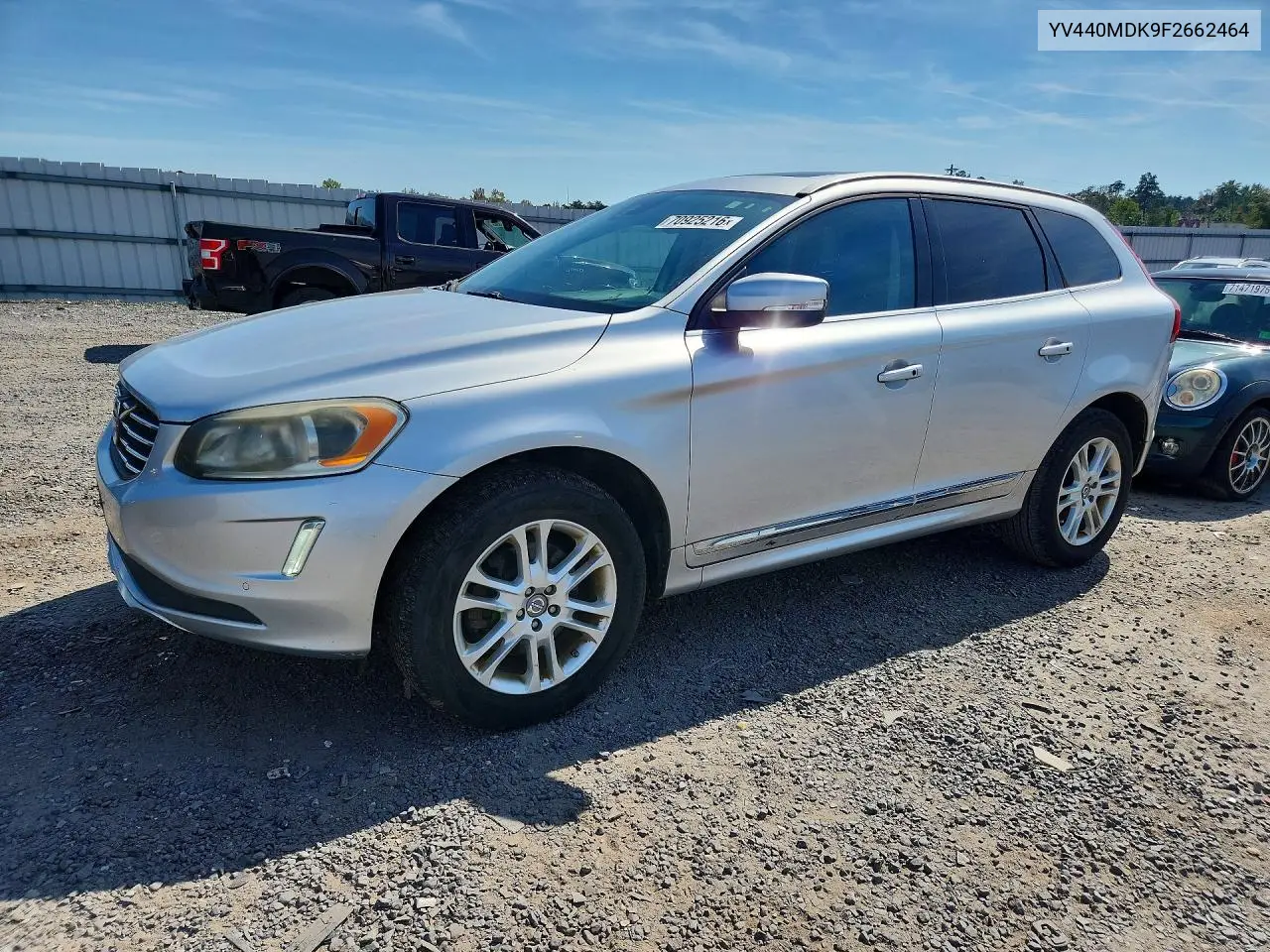 VOLVO XC60 2015, VIN YV440MDK9F2662464