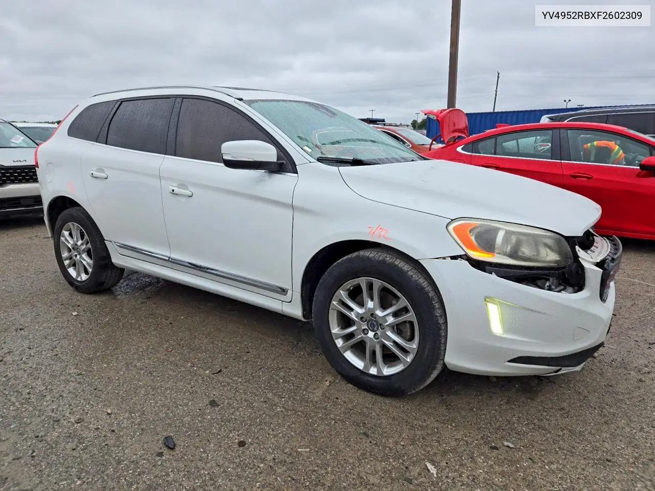 2015 VOLVO XC60 VIN YV4952RBXF2602309 — фото 4