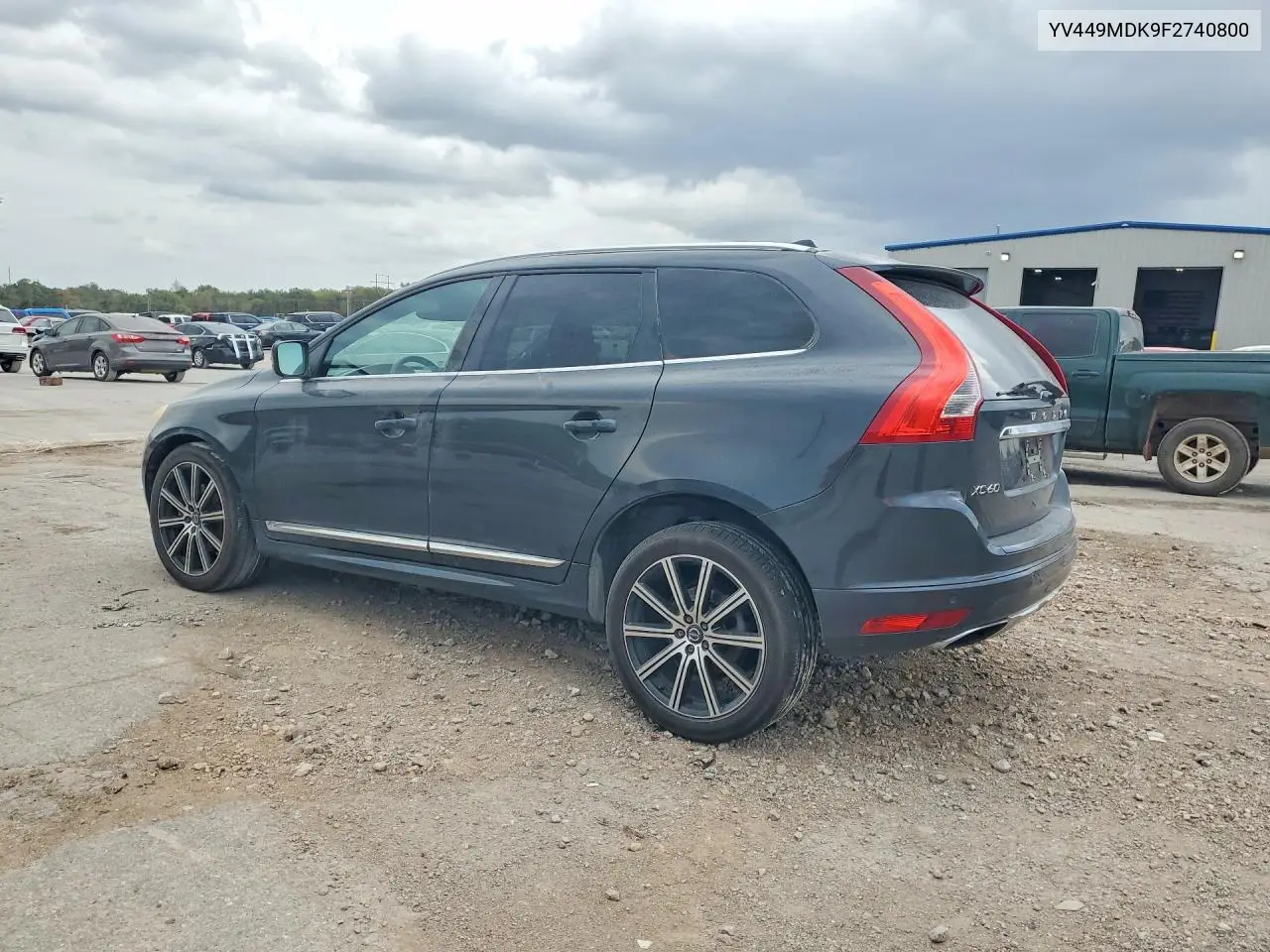 2015 VOLVO XC60 VIN YV449MDK9F2740800 — фото 2