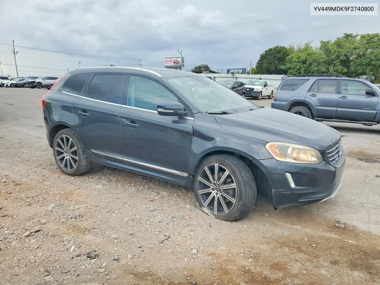 2015 VOLVO XC60 VIN YV449MDK9F2740800 — фото 4