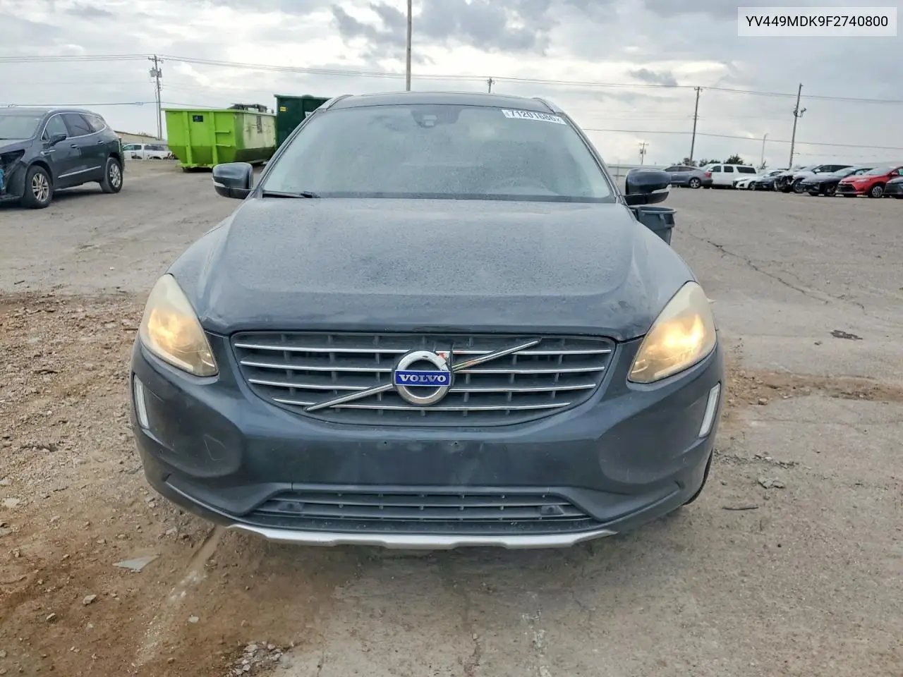 2015 VOLVO XC60 VIN YV449MDK9F2740800 — фото 5