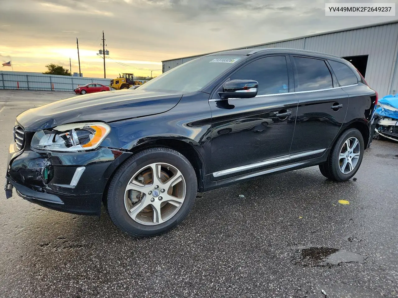 VOLVO XC60 2015, VIN YV449MDK2F2649237