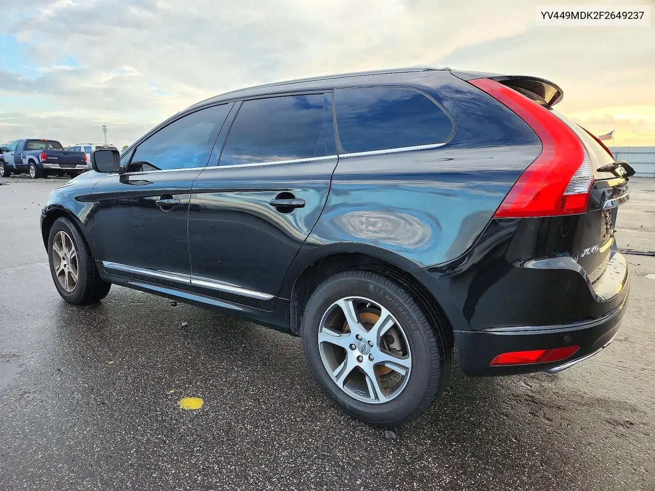 2015 VOLVO XC60 VIN YV449MDK2F2649237 — фото 2