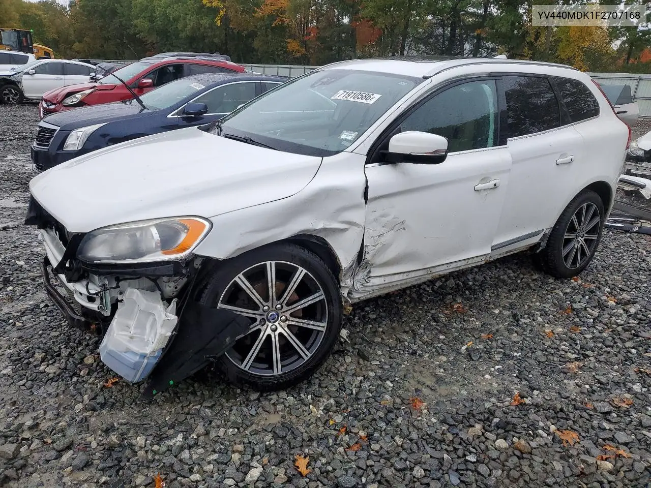 VOLVO XC60 2015, VIN YV440MDK1F2707168
