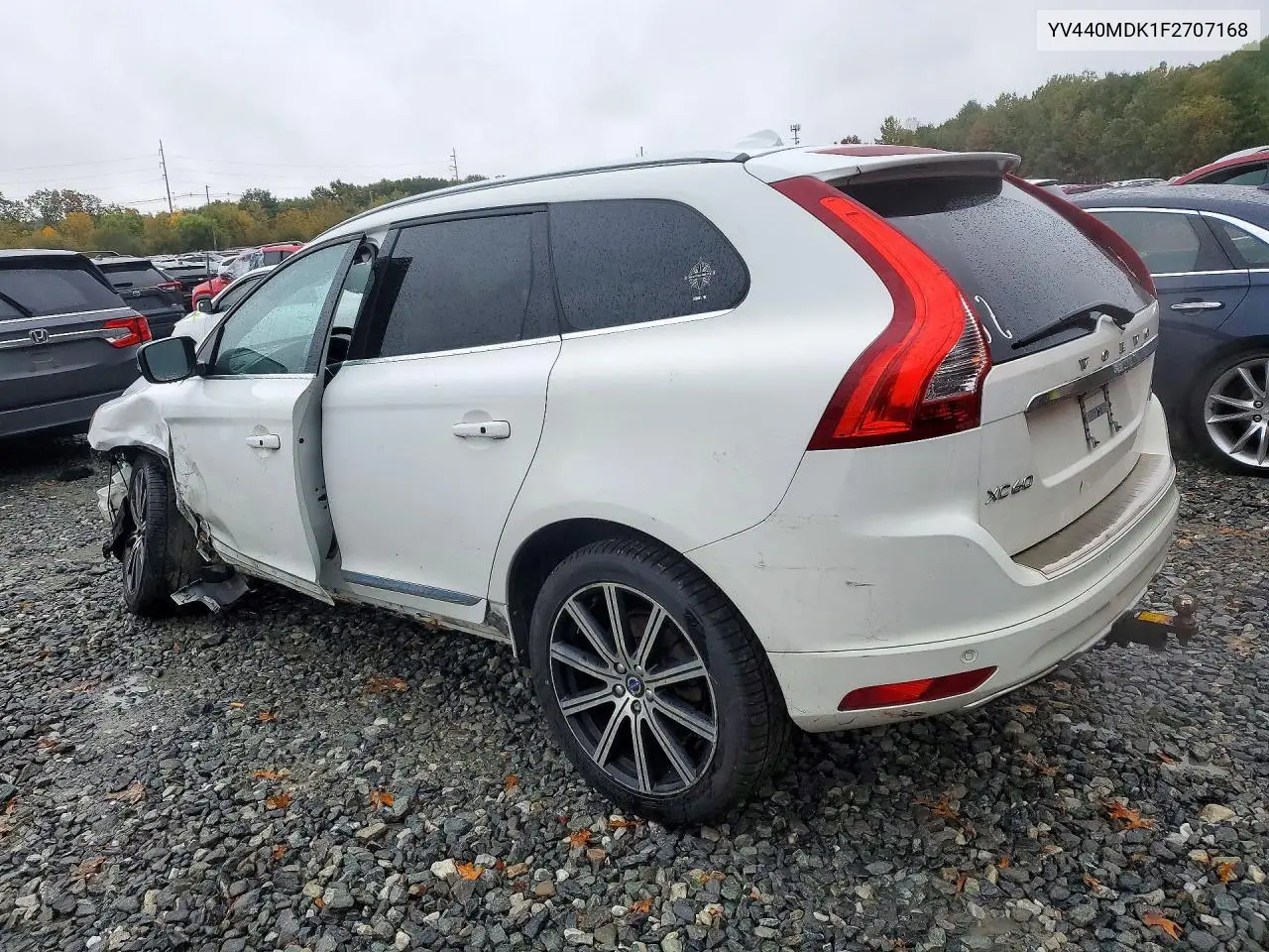 2015 VOLVO XC60 VIN YV440MDK1F2707168 — фото 2