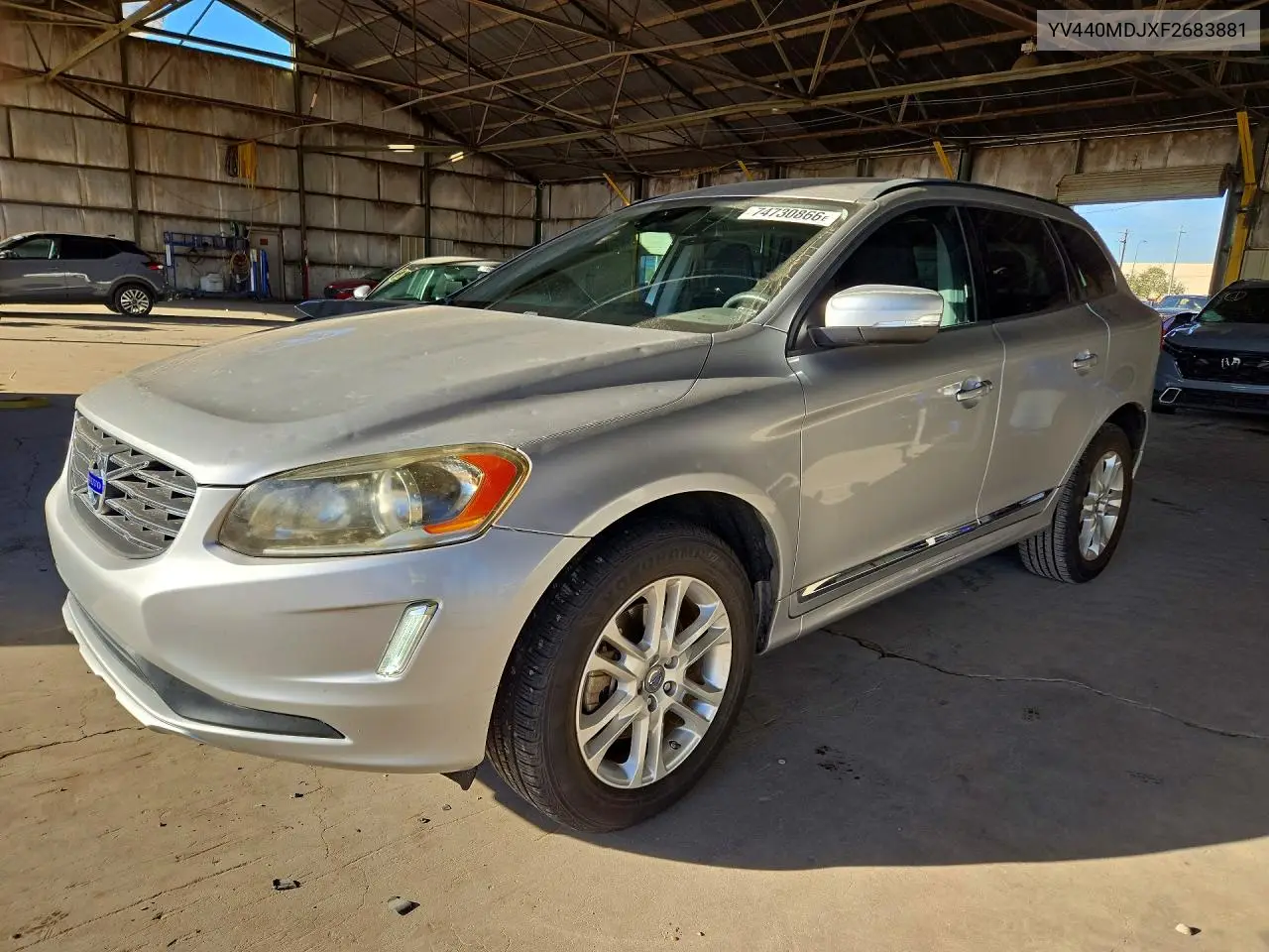 VOLVO XC60 2015, VIN YV440MDJXF2683881