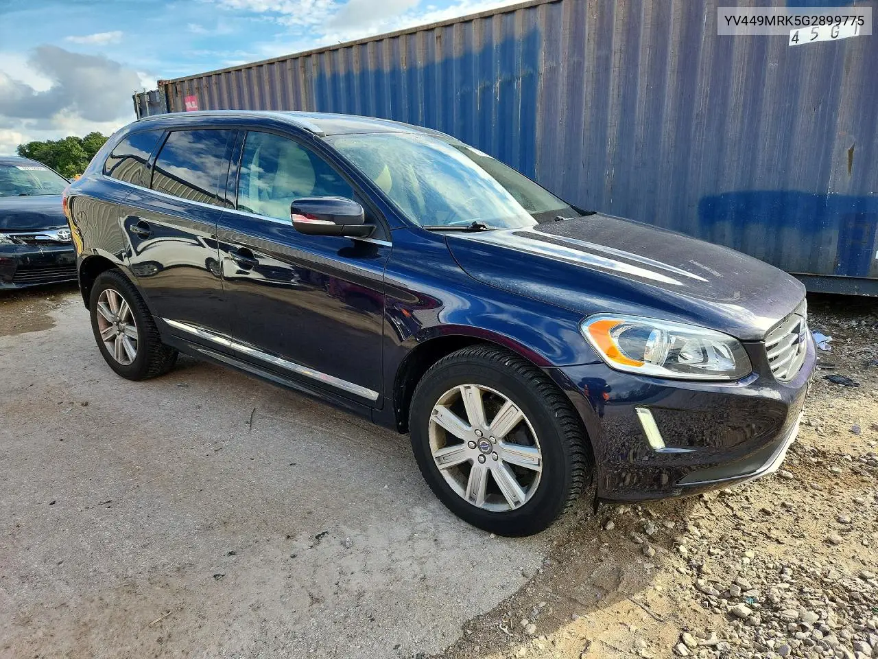 2016 VOLVO XC60 VIN YV449MRK5G2899775 — фото 4