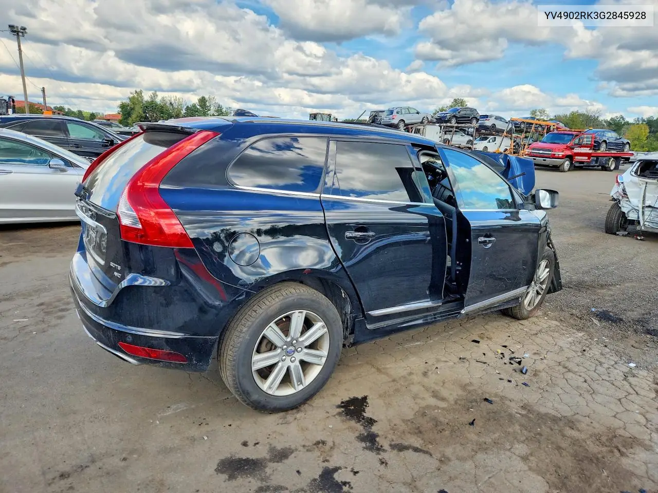 2016 VOLVO XC60 VIN YV4902RK3G2845928 — фото 3