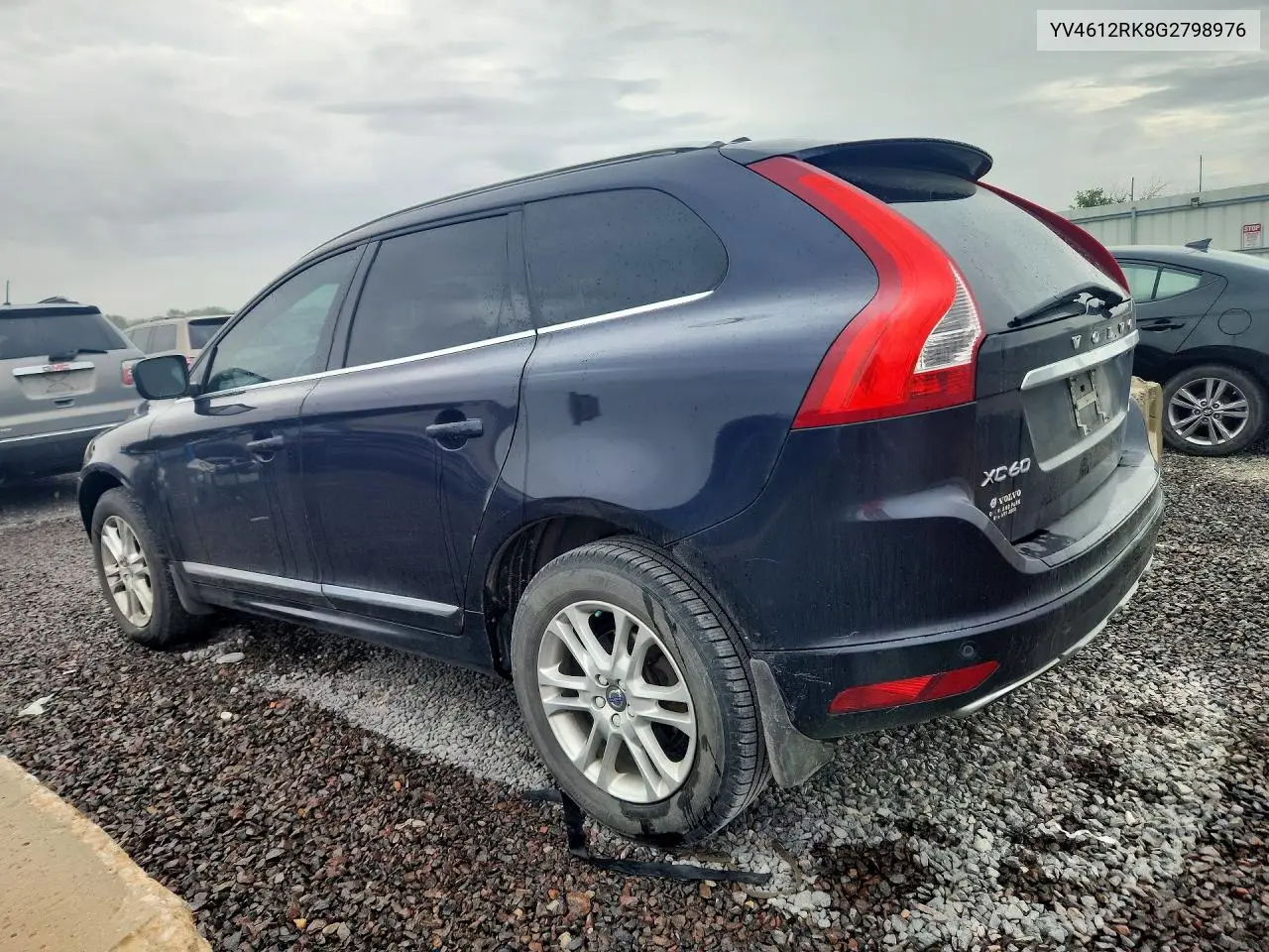 2016 VOLVO XC60 VIN YV4612RK8G2798976 — фото 2