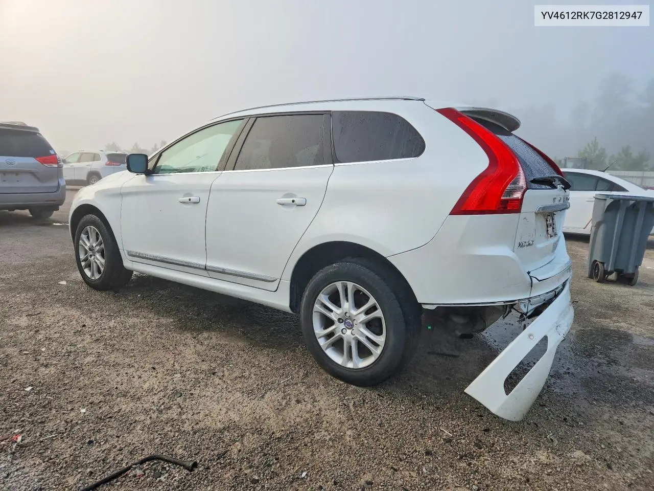 2016 VOLVO XC60 VIN YV4612RK7G2812947 — фото 2