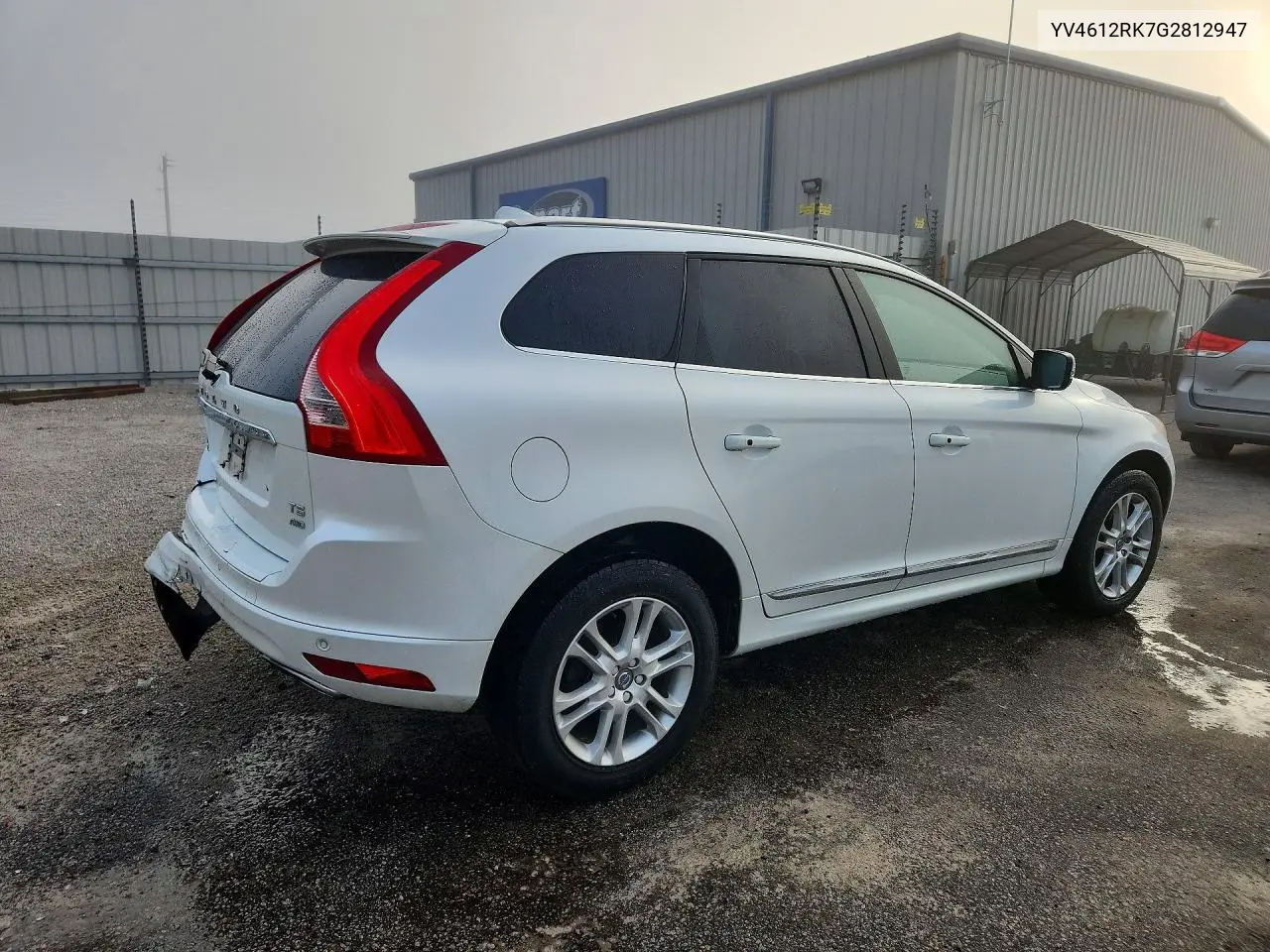 2016 VOLVO XC60 VIN YV4612RK7G2812947 — фото 3