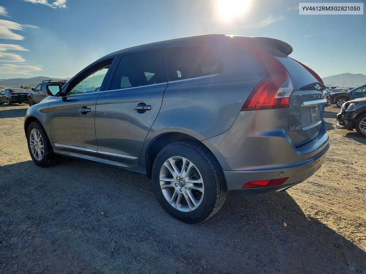 2016 VOLVO XC60 VIN YV4612RM3G2821050 — фото 2