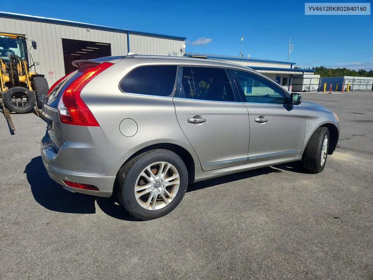 2016 VOLVO XC60 VIN YV4612RK8G2840160 — фото 3
