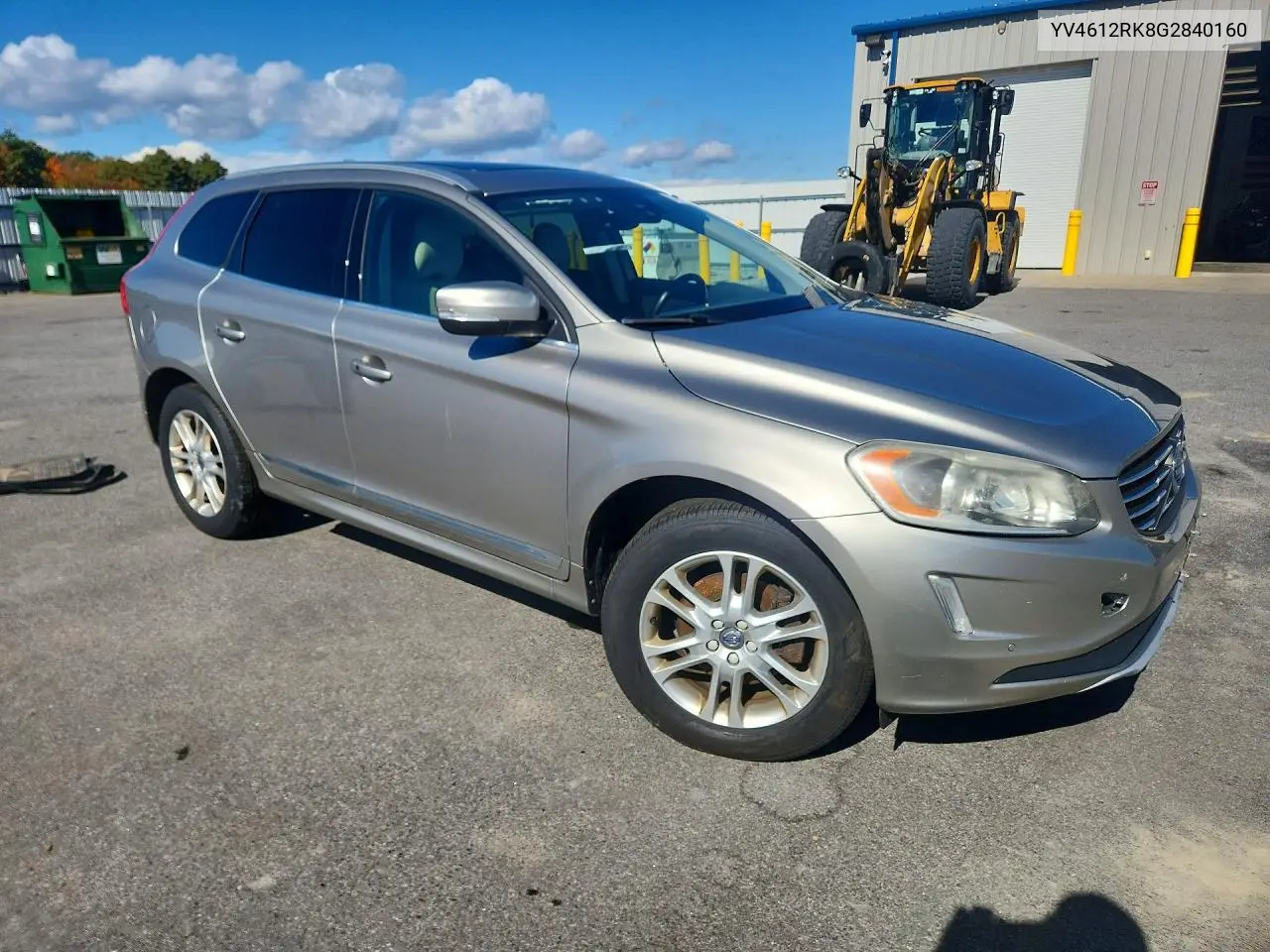 2016 VOLVO XC60 VIN YV4612RK8G2840160 — фото 4